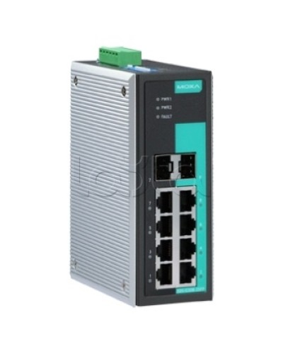 Коммутатор неуправляемый промышленный 6-портовый Moxa EDS-G308-2SFP-T в Волгограде Коммутаторы Pintop.ru