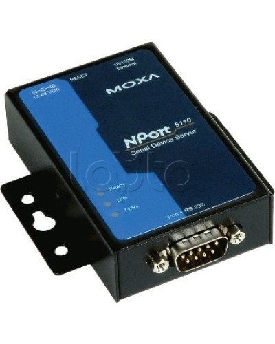 Сервер 1-портовый RS-232 в Ethernet Moxa NPort 5110-T в Волгограде Дополнительное оборудование для ОПС Pintop.ru
