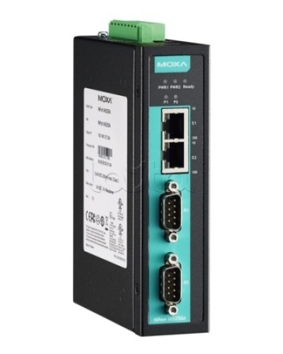 Сервер 2-портовый RS-232/422/485 в Ethernet Moxa NPort IA-5250AI-T-IEX в Волгограде Дополнительное оборудование для ОПС Pintop.ru