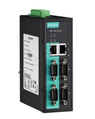 Сервер 4-портовый RS-232/422/485 в Ethernet Moxa NPort IA-5450AI в Волгограде Дополнительное оборудование для ОПС Pintop.ru