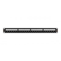 Коммутационная панель NIKOMAX NMC-RP24UA2-1U-BK