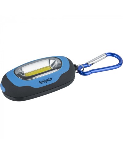 Фонарь Navigator 93 659 NPT-KC07-B-2CR2032 брелок пласт.1COB LED(1Вт) 3 реж.син в Волгограде Дополнительное оборудование для СКУД Pintop.ru