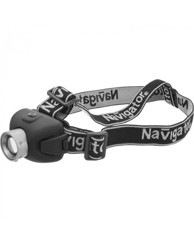 Фонарь Navigator 94 913 NPT-H06-3AAA налоб. CREE 1LEDx5Вт 3 реж. фокус в Волгограде Источники света(Лампы) Pintop.ru