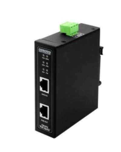 OSNOVO Midspan-1/903X(Booster) Промышленный PoE-инжектор в Волгограде Системы видеонаблюдения Pintop.ru