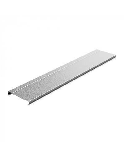 Крышка к лотку 50х15х3000 OSTEC (КЛЗТ-50х3000) в Волгограде Аксессуары для лотков Pintop.ru