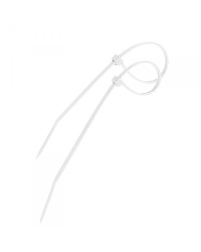 Стяжка 150х3 мм нейлоновая белый (100шт/уп) PROCONNECT 57-0150 в Волгограде Стяжки-хомуты Pintop.ru