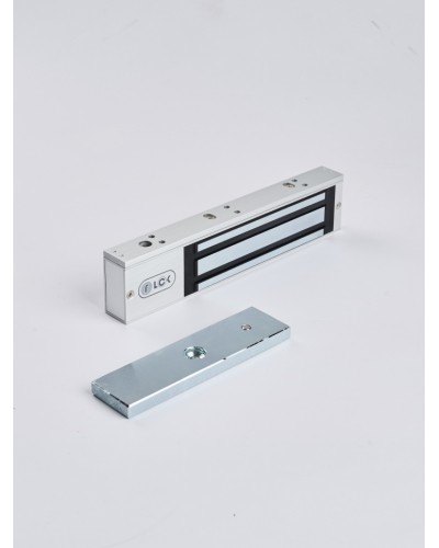 R-Lock RL-EM280-L0S - Электромагнитный замкок, 280кг, DC12/24B, цвет серебристый сатинированный алюминий RAL 7047 в Волгограде Электромагнитные замки Pintop.ru