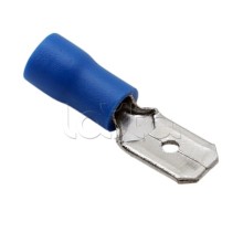 Клемма плоская изолированная 1.5-2.5 мм² (КПИ штекер - 6.3мм) (100шт/уп) REXANT 08-0333