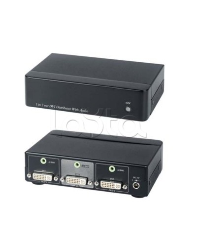 Усилитель-разветвитель DVI и аудио сигнала SC&T DD02A в Волгограде Видеоусилители, Модуляторы, Делители Pintop.ru