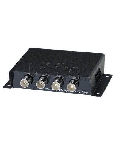 Приемопередатчик пассивный 4-канальный, HDCVI/TVI/AHD, по витой паре SC&T TTP414HD в Волгограде Видеоусилители, Модуляторы, Делители Pintop.ru