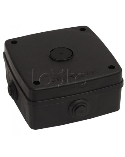 Монтажная коробка SLT МК-1 PRO (черная) в Волгограде Оборудование для видеонаблюдения Pintop.ru