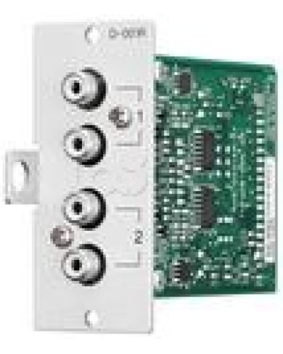 Модуль стерео входа небалансный 2-х канальный TOA D-001R в Волгограде Системы оповещения и трансляции TOA Pintop.ru