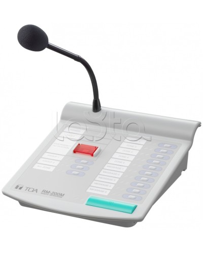 Панель микрофонная TOА RM-200M S в Волгограде Системы оповещения и трансляции TOA Pintop.ru