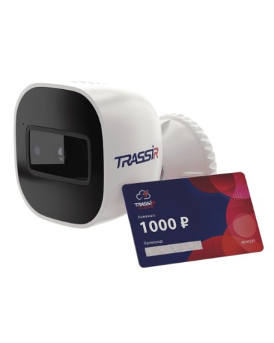 IP-камера видеонаблюдения уличная TRASSIR CloudBulletWifi в Волгограде IP-камеры Pintop.ru