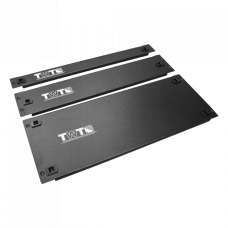 19" металлическая фальш-панель 1U, быстросъемная, черная TWT (TWT-DC-TLMFP-1U)