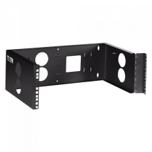 Рама настенная 19", поворотная, глубина 305 мм, 3U, черная TWT (TWT-FRWRT-3U-BK)