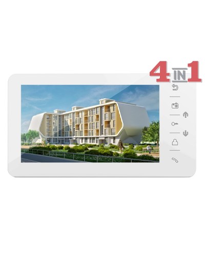 Монитор цветного видеодомофона Tantos Prime HD (White) в Волгограде Абонентские видеоустройства Pintop.ru