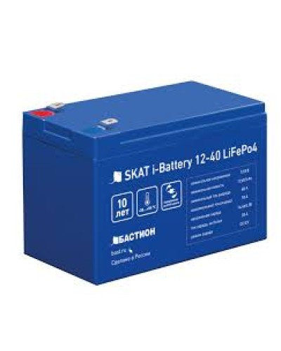 АКБ Бастион Skat i-Battery 12-40 LiFePo4 в Волгограде Электротехническое оборудование Pintop.ru
