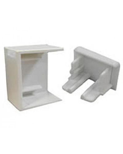 Заглушка 40х16мм (10шт) 700шт. Экопласт 72806-10 в Волгограде Аксессуары для кабель-канала Pintop.ru