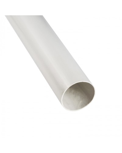 Труба ПНД гладкая тяжелая, цвет серый, диам 63 мм (3м) Экопласт (23063-GR) в Волгограде Гладкая труба Pintop.ru