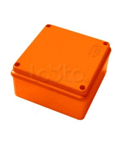 Коробка огнестойкая 100х100х55, 5P, (1,5-10 мм2), без галогена Экопласт 42317HF в Волгограде Коробки (ОКЛ) Экопласт Pintop.ru