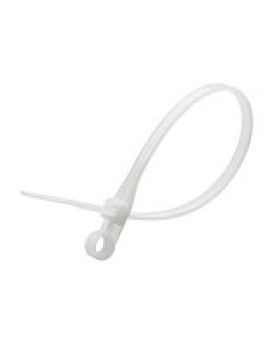 Хомут кабельный 3,5x110 мм с монтажным отверстием Экопласт 45109 в Волгограде Стяжки-хомуты Pintop.ru