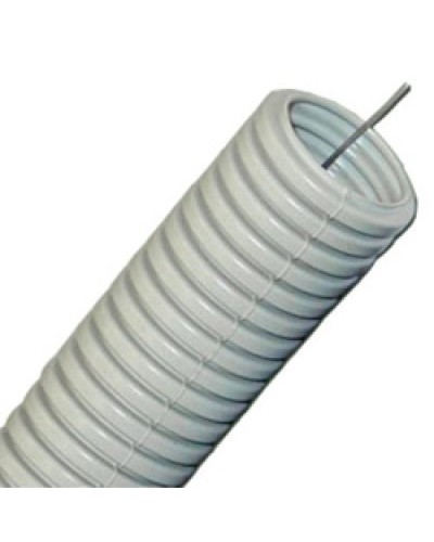 Труба гофрированная ПП тяжелая диам 50 мм, с зондом Экопласт 61150 в Волгограде Труба гофрированная Pintop.ru