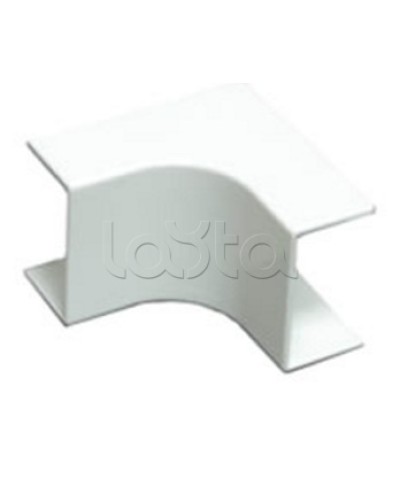 Угол внутренний плавный стандарт TIA 20х12,5 мм Экопласт 72114R в Волгограде Аксессуары для кабель-канала Pintop.ru