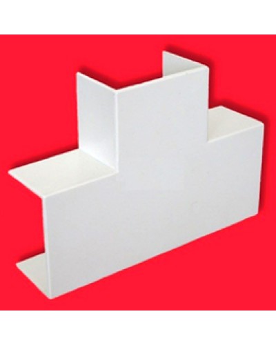 Угол Т-образный плавный Экопласт 72408-E110 в Волгограде Аксессуары для кабель-канала Pintop.ru