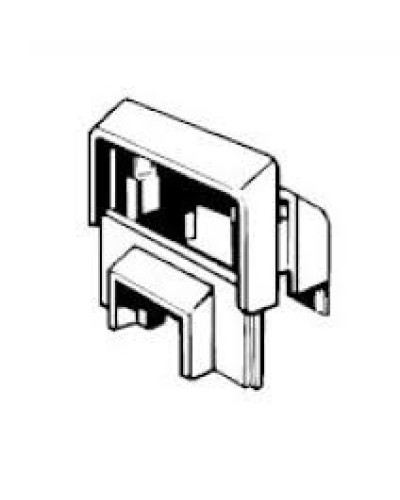 Переходник для коробки SMP, SM, SD к коробу 75/3х20 Экопласт 72926 в Волгограде Аксессуары для кабель-канала Pintop.ru
