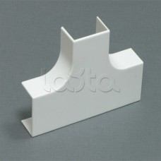 Тройник плавный стандарт TIA 60х40 мм Экопласт 76415R