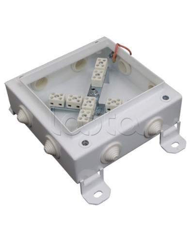 Коробка монтажная огнестойкая Гефест КМ-О (16к*10,0)-IP66 1515, 8 вводов 150х150х60 в Волгограде Распределительные коробки Pintop.ru