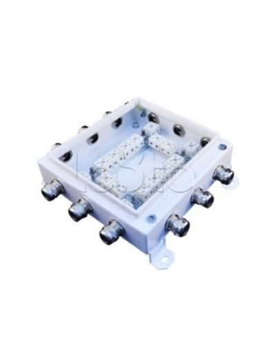 Коробка монтажная огнестойкая Гефест КМ-О (32к*6,0)-IP66 2020, 12 вводов в Волгограде Распределительные коробки Pintop.ru