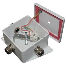 Коробка монтажная огнестойкая Гефест КМ-О (4к*6,0)-IP66 три ввода 100х100