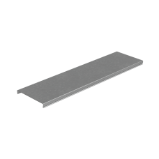 Крышка лотка 150х0,8 L2500 мм "ПЛЮС" INOX304 КМ-Профиль (KLplus150-0.8-2500 INOX304)