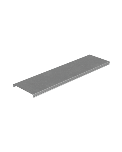 Крышка лотка 150х0,8 L3000 мм ПЛЮС INOX304 КМ-Профиль (KLplus150-0.8-3000 INOX304) в Волгограде Аксессуары для лотков Pintop.ru