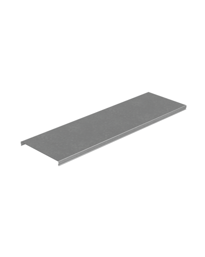 Крышка лотка 200х1,0 L2000 мм ПЛЮС КМ-Профиль (KLplus200-1.0-2000) в Волгограде Аксессуары для лотков Pintop.ru