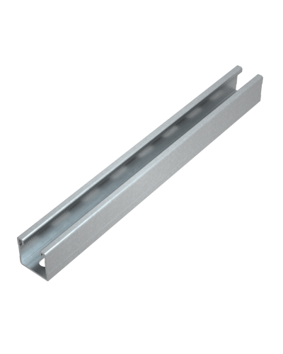 Страт-профиль 41х41 L2600 мм s:1,5 HD85 КМ-профиль (STP41-41-2600 HD85) в Волгограде Аксессуары для лотков Pintop.ru