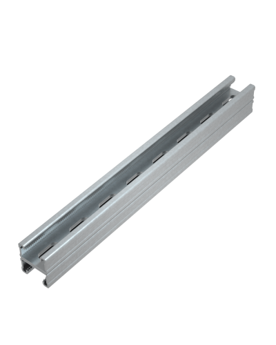 Страт-профиль двойной 41х21 L2600 мм s:1,5 HD КМ-Профиль (2STP41-21-2600 HD) в Волгограде Аксессуары для лотков Pintop.ru