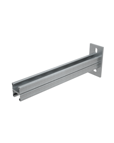 Страт-консоль двойная усиленная 41х21 L250 s:2,5 мм КМ-Профиль (2KSSU21-250) в Волгограде Аксессуары для лотков Pintop.ru