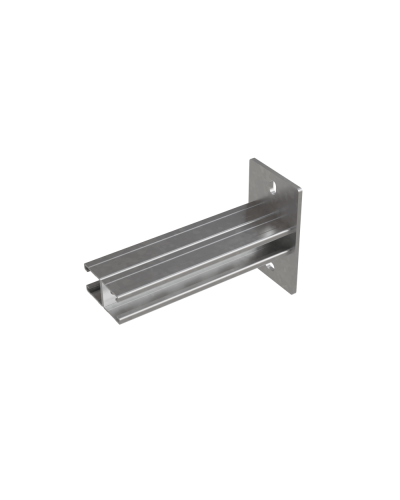 Страт-консоль двойная усиленная развернутая 41х41 L200 s:2,5 мм КМ-профиль (2KSSUR41-200) в Волгограде Аксессуары для лотков Pintop.ru