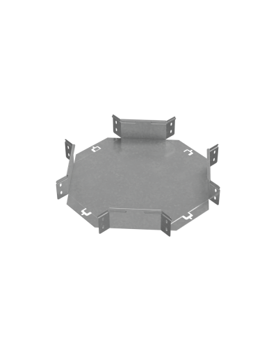 Х-разветвитель 80х200 мм ПЛЮС HD85 КМ-профиль (XDplus80-200 HD85) в Волгограде Аксессуары для лотков Pintop.ru