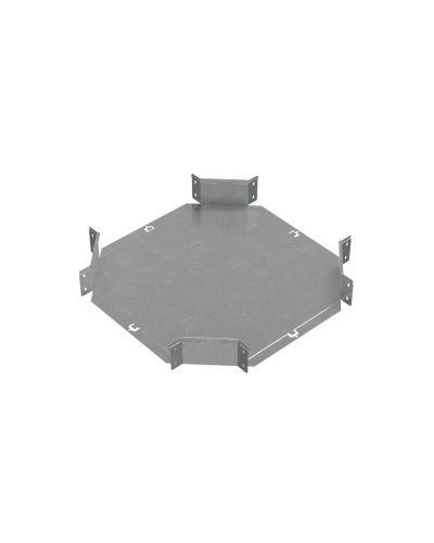 Х-разветвитель 100х400 мм ПЛЮС HD85 КМ-профиль (XDplus100-400 HD85) в Волгограде Аксессуары для лотков Pintop.ru