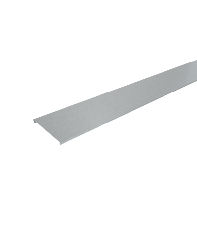 Крышка лестничного лотка 100х0,8 L2500 мм HD КМ-Профиль (KLL100-0.8-2500 HD) в Волгограде Аксессуары для лотков Pintop.ru