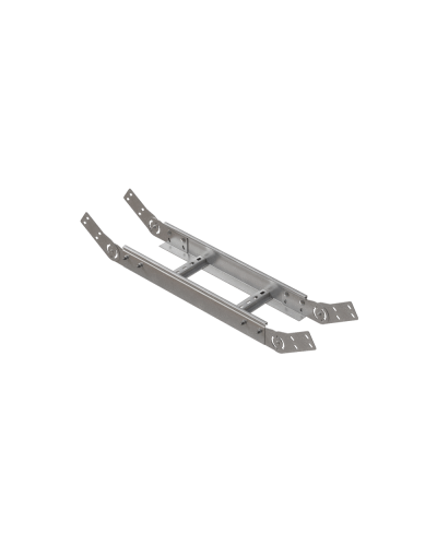 Вертикальный шарнирный угол 80х500х1,2 мм N КМ-профиль (LSHL80-500-1.2 N) в Волгограде Аксессуары для лотков Pintop.ru