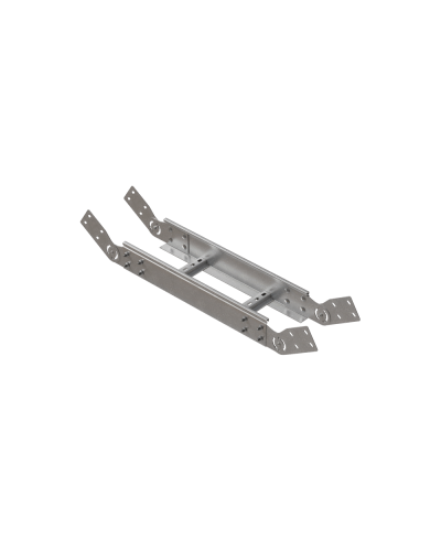 Вертикальный шарнирный угол 100х150х1,2 мм N КМ-профиль (LSHL100-150-1.2 N) в Волгограде Аксессуары для лотков Pintop.ru