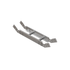 Вертикальный шарнирный угол 100х100х2,0 мм HD N КМ-профиль (LSHL100-100-2.0 HD N)