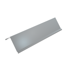 Крышка лотка двускатная 400х1,0 L2500 мм HD85 КМ-профиль (KLZ400-1.0-2500 HD85)