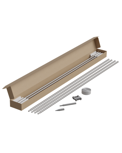 Комплект заземления из 6 стержней Ø 16 мм L=1,5 м TD КМ-Профиль (KTZ-D16-6 TD) в Волгограде Монтажные материалы Pintop.ru