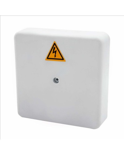 Коробка распределительная огнестойкая КРОПС-П2, IP41, габаритные размеры 100х100х30 мм, для кабелей сечением до 6 мм2, 2 клеммы КМ-Профиль (FRJB-KM-P2-6-02-КРОПС-IP41) в Волгограде Распределительные коробки Pintop.ru